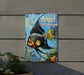 a picture of an angel fish aquarium on a wall