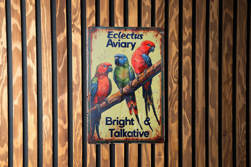 a sign on a wall that says electrics always bright and talkative