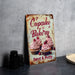 a sign that says cupcake bakery on it