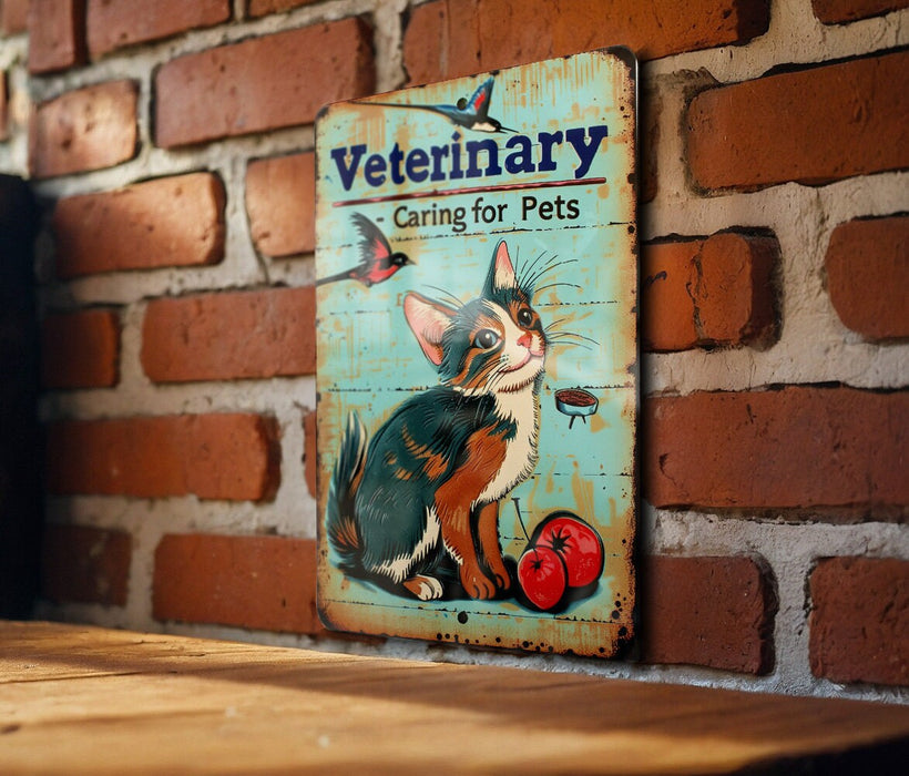 a picture of a cat on a brick wall