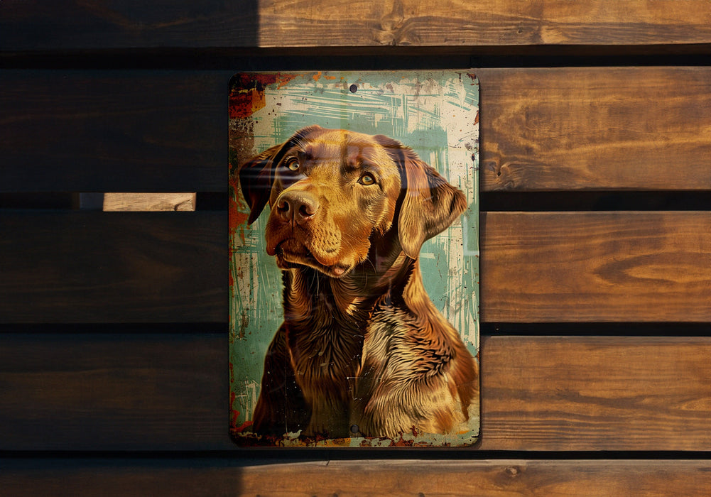 a picture of a dog on a wooden wall