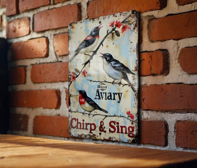 a picture of birds on a brick wall