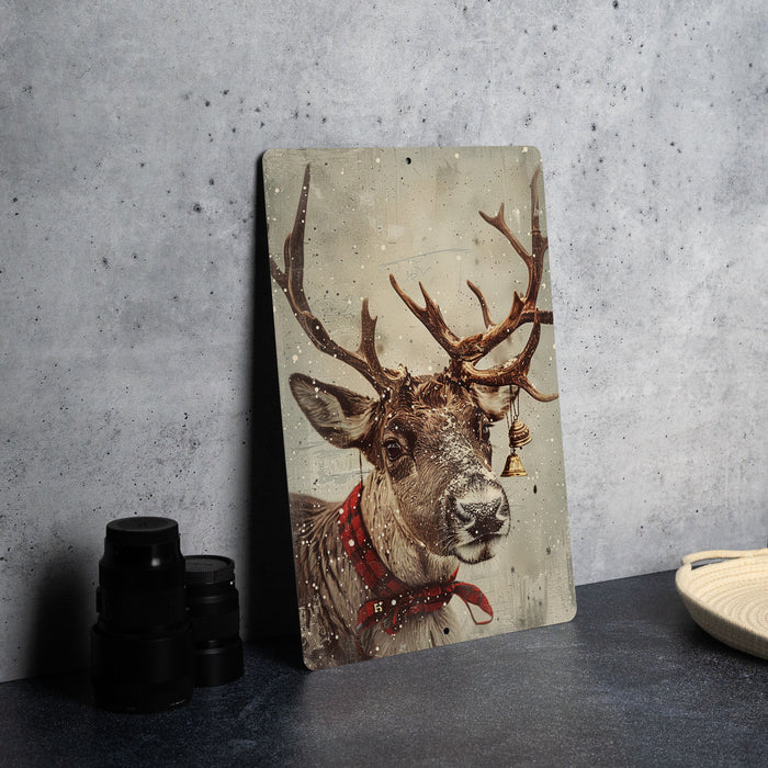 a picture of a deer with antlers on it