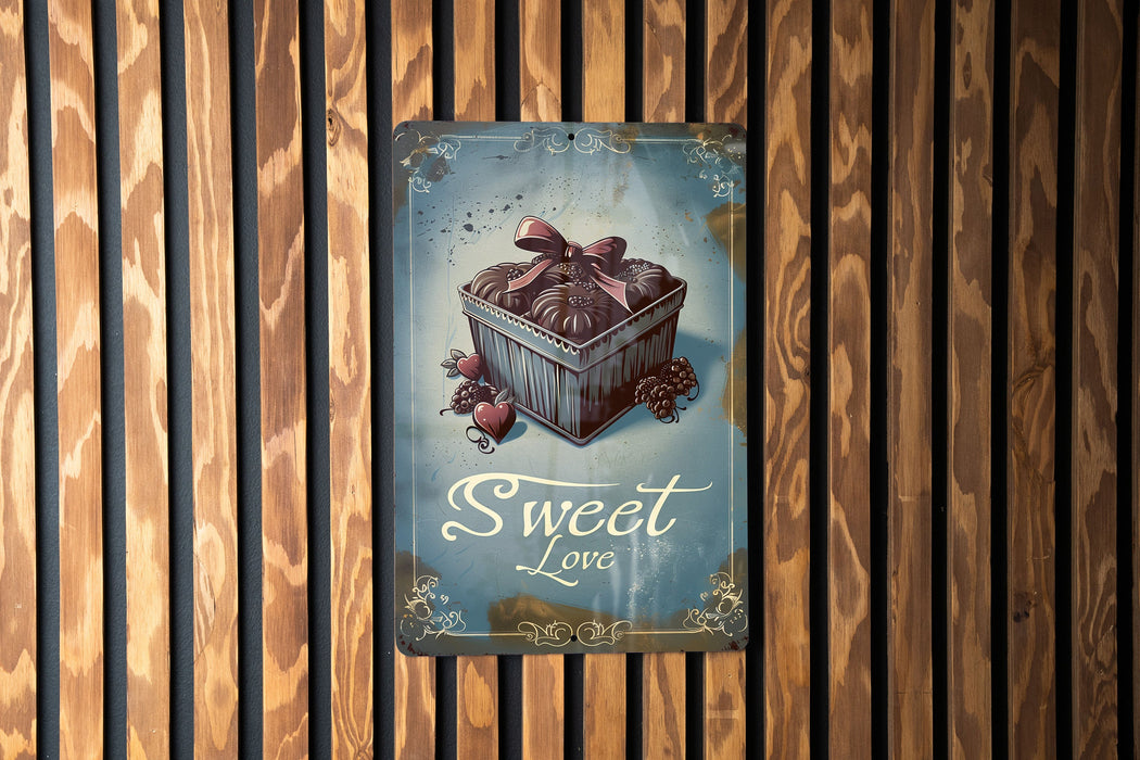 a sign on a wooden wall that says sweet one