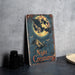 a metal sign that says night creatures on it