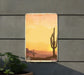 a picture of a cactus on a wall