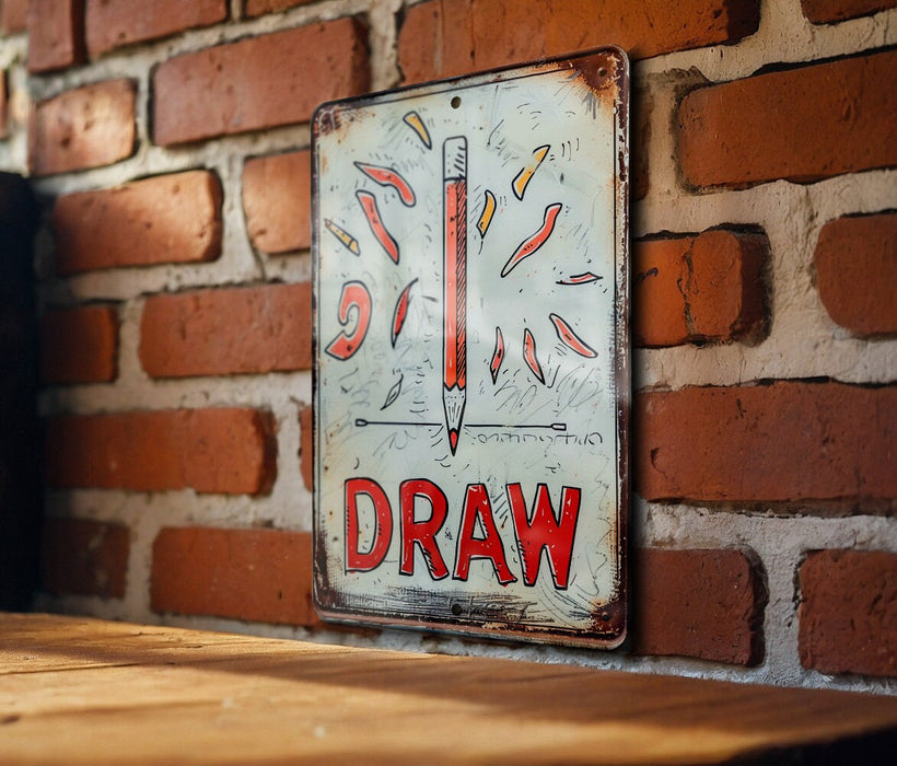 a close up of a sign on a brick wall