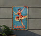 a sign on the side of a building that says dance