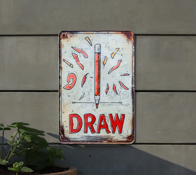 a sign that is on the side of a building