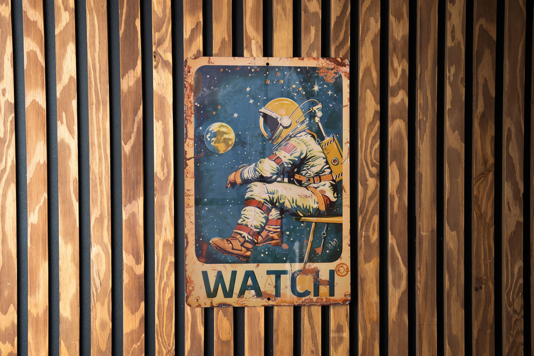 a picture of an astronaut sitting on a chair