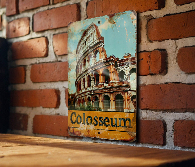 a close up of a sign on a brick wall