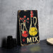 a picture of a metal sign that says mix