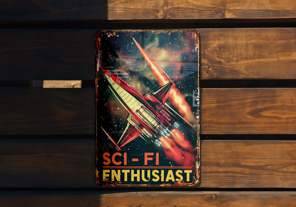 a book with a picture of a sci - fi spaceship on it