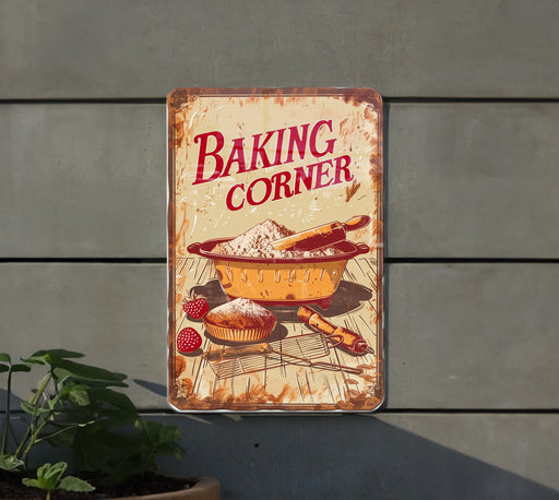 a sign that is on the side of a building