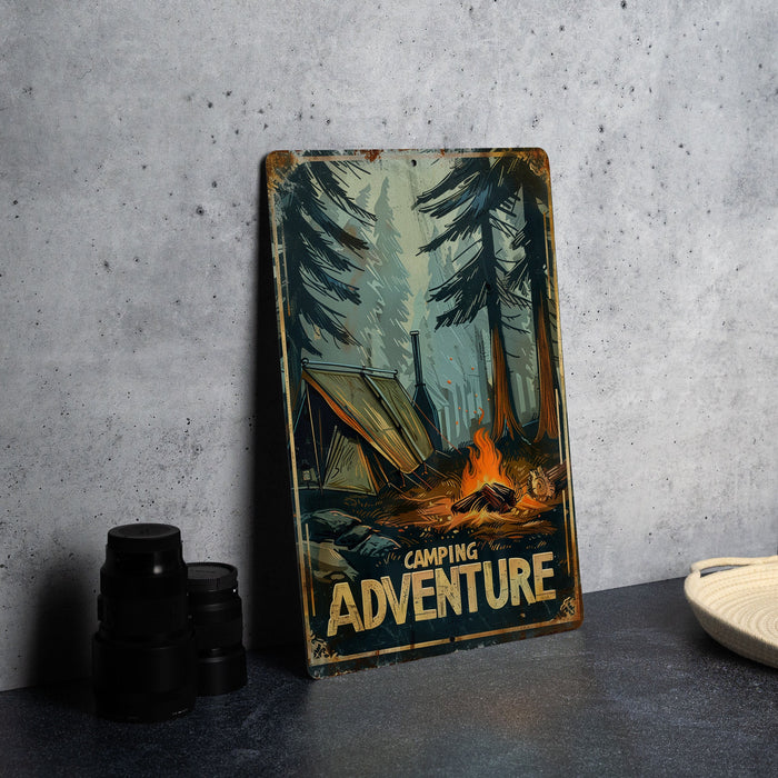 a picture of a campfire in the woods