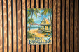 a picture of a sign on a wooden wall