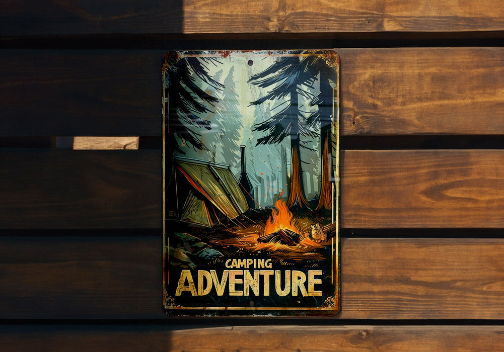 a picture of a campfire in the woods
