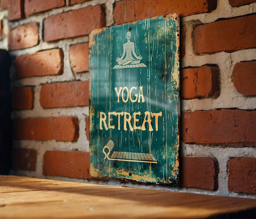 a sign that is on a brick wall