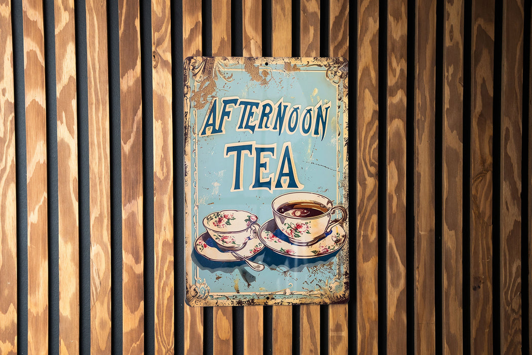 a sign that is on the side of a building