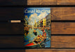 a picture of a book on a wooden bench