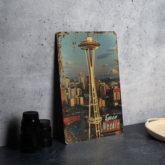a picture of the space needle in seattle