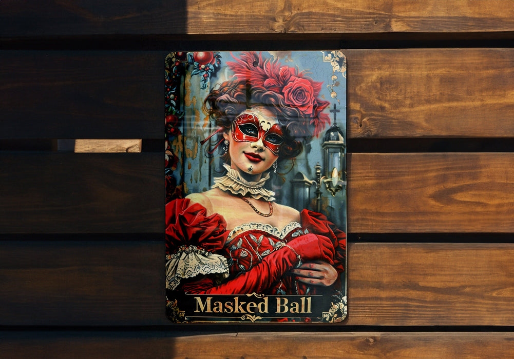 a book with a picture of a woman wearing a mask