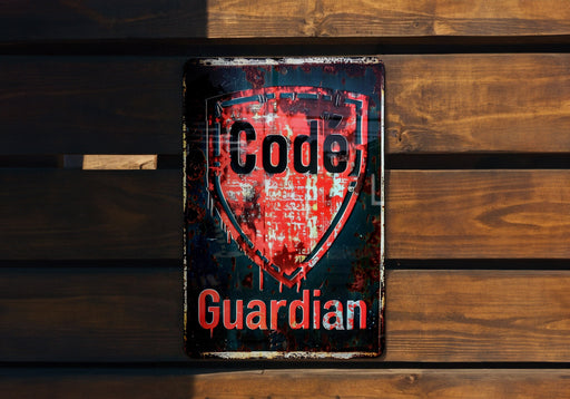 a sign that is on a wooden wall