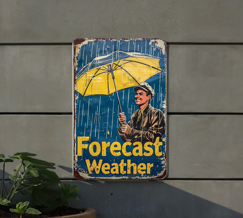 a picture of a man holding a yellow umbrella