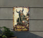 a sign on the side of a building that says morse legendds