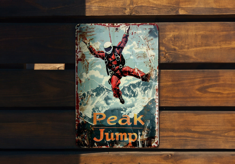 a book with a picture of a person jumping