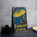 a picture of a man holding a yellow umbrella