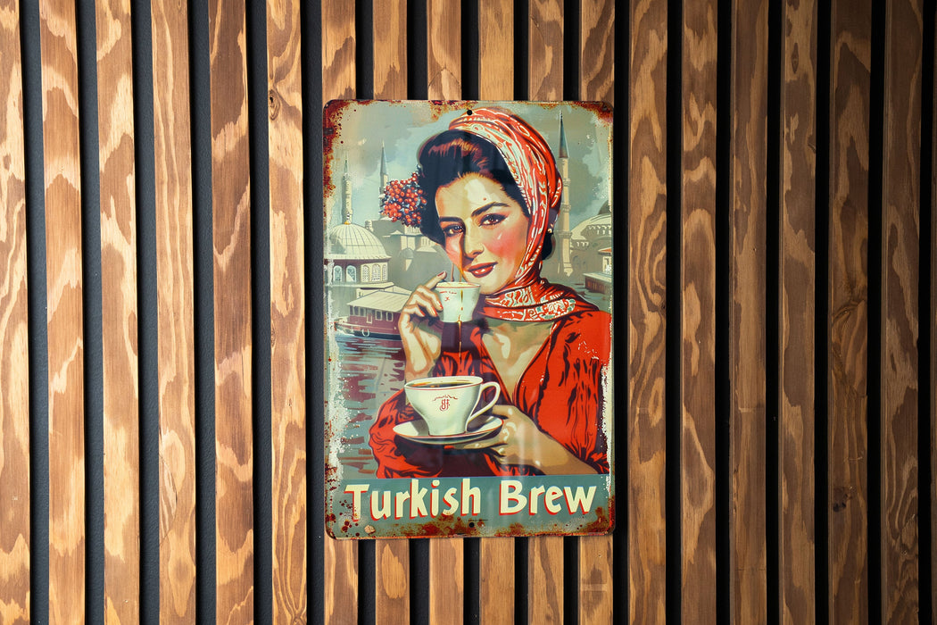 a picture of a woman drinking a cup of coffee