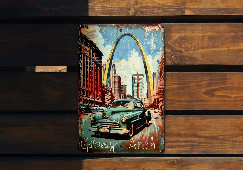 a picture of a car parked in front of a building