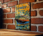 a sign on a brick wall that says venice of america