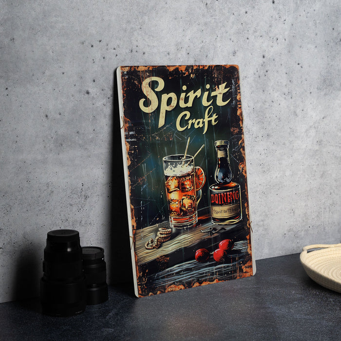 a picture of a sign that says spirit craft