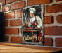 a sign on a brick wall that says culinary art