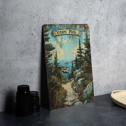 a book sitting on top of a table next to a pair of binoculars