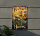a beehive sign on the side of a building