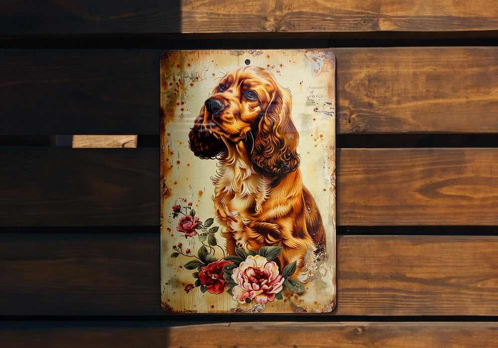 a picture of a dog on a wooden bench