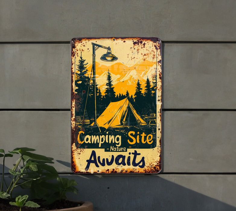 a sign that is on the side of a building