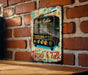 a sign on a brick wall that says times and talk