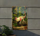 a picture of a lizard on a wall