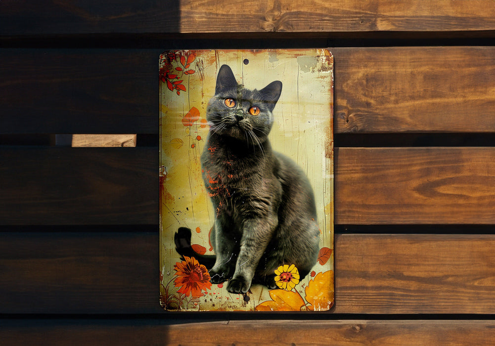 a black cat sitting on top of a wooden bench