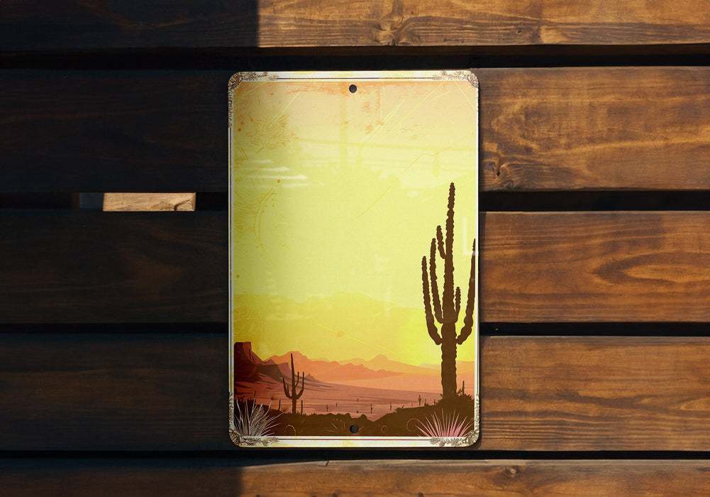 a picture of a desert scene on a phone case