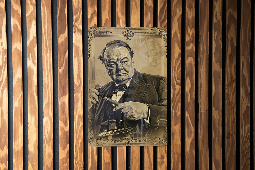 a painting of a man holding a gun
