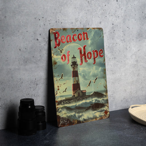 a picture of a book with a lighthouse on it