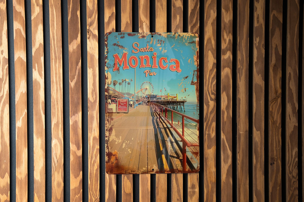 a sign is hanging on a wooden wall
