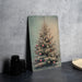 a picture of a christmas tree on a table
