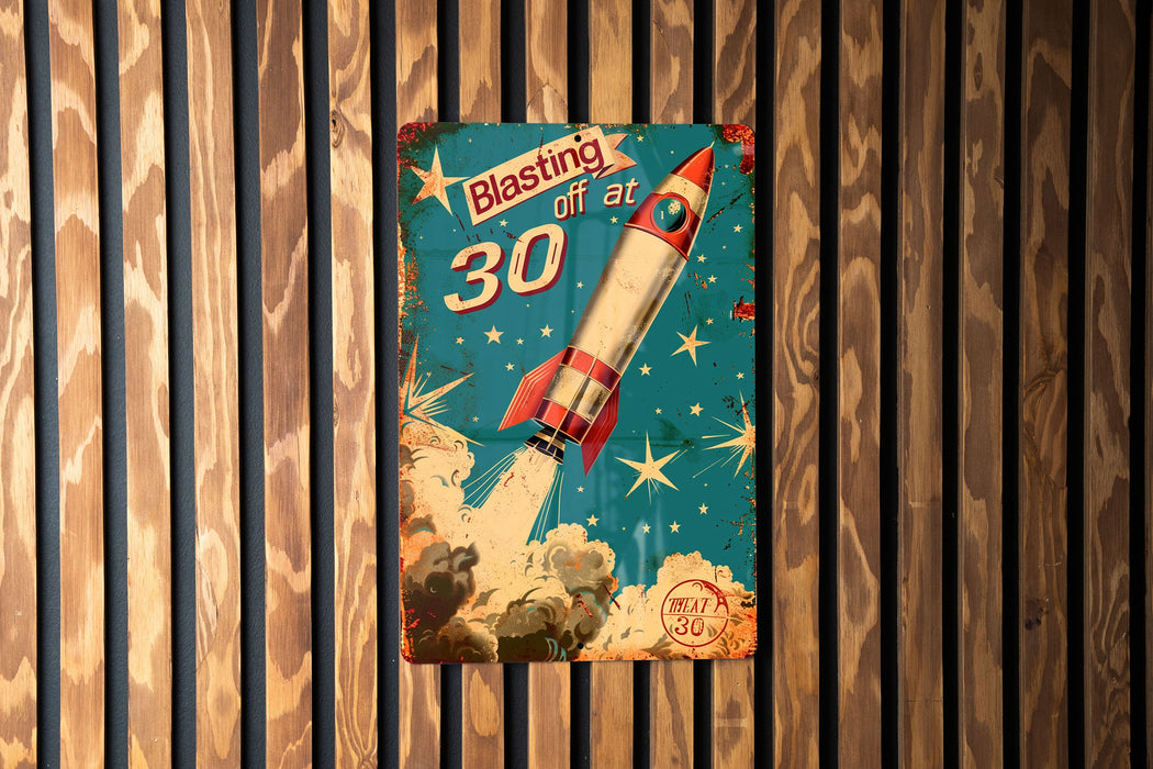 a sign on a wooden wall that says blastin'on it