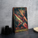 a picture of a sci - fi poster on a table